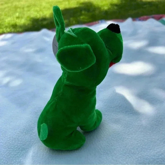 carousel softtoys  dog green NWT - Picture 3 of 3